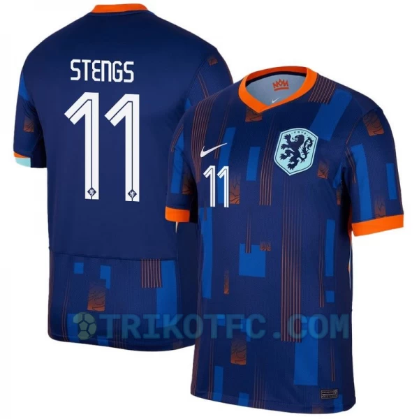 Stengs #11 Niederlande Fußballtrikots EM 2024 Auswärtstrikot Herren