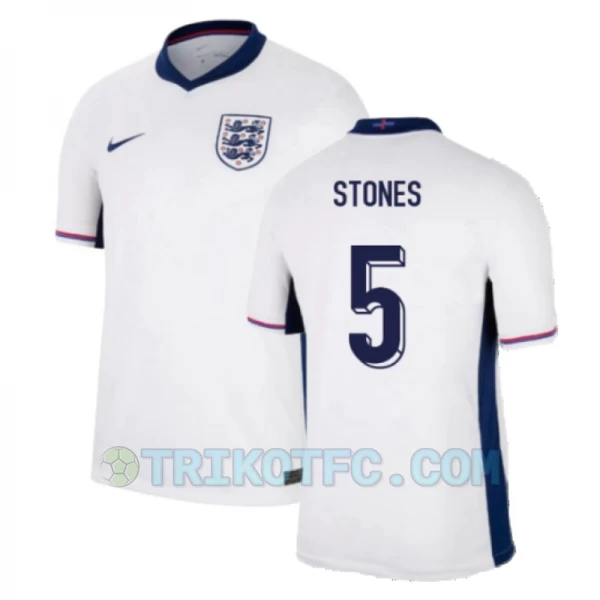 Stones #5 England Fußballtrikots EM 2024 Heimtrikot Herren