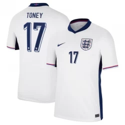 Toney #17 England Fußballtrikots EM 2024 Heimtrikot Herren