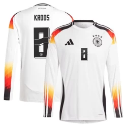 Toni Kroos #8 Deutschland Fußballtrikots EM 2024 Heimtrikot Herren Langarm