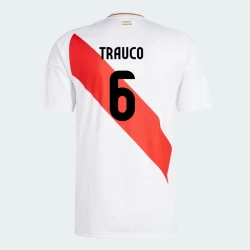 Trauco #6 Peru Fußballtrikot Copa America 2024 Heimtrikot Herren