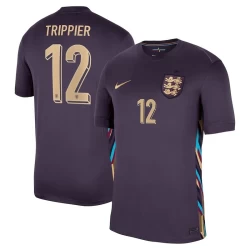 Trippier #12 England Fußballtrikot EM 2024 Auswärtstrikot Herren