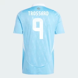 Trossard #9 Belgien Fußballtrikot EM 2024 Auswärtstrikot Herren