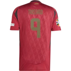 Trossard #9 Belgien Fußballtrikot EM 2024 Heimtrikot Herren