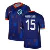 Van De Ven #15 Niederlande Fußballtrikots EM 2024 Auswärtstrikot Herren