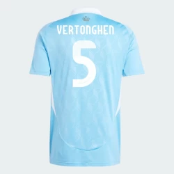 Vertonghen #5 Belgien Fußballtrikot EM 2024 Auswärtstrikot Herren