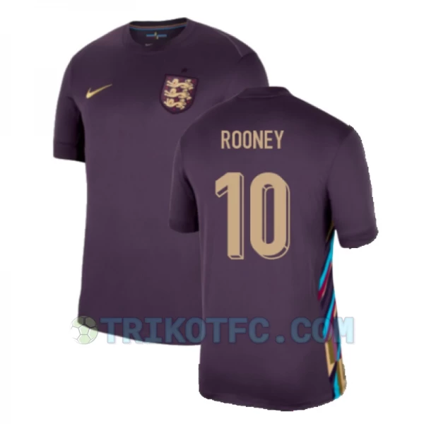 Wayne Rooney #10 England Fußballtrikots EM 2024 Auswärtstrikot Herren