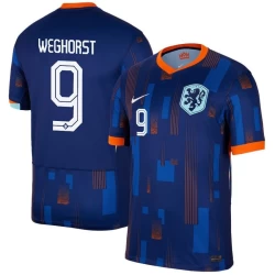 Weghorst #9 Niederlande Fußballtrikot EM 2024 Auswärtstrikot Herren