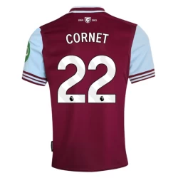 West Ham United Cornet #22 Fußballtrikot 2024-25 Heimtrikot Herren