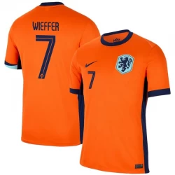 Wieffer #7 Niederlande Fußballtrikots EM 2024 Heimtrikot Herren