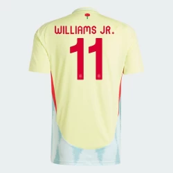 Williams Jr. #11 Spanien Fußballtrikot EM 2024 Auswärtstrikot Herren