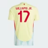 Williams Jr. #17 Spanien Fußballtrikots EM 2024 Auswärtstrikot Herren