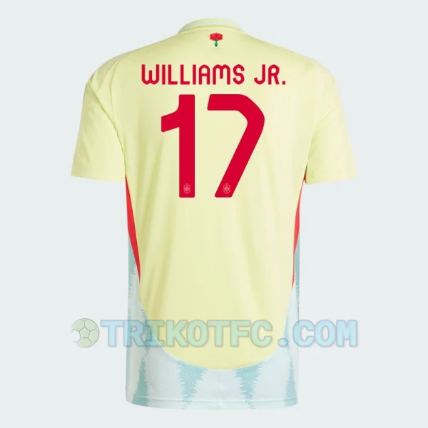 Williams Jr. #17 Spanien Fußballtrikots EM 2024 Auswärtstrikot Herren
