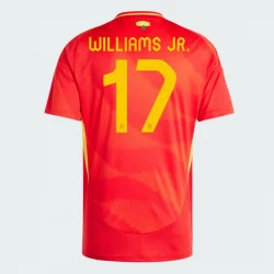 Williams Jr. #17 Spanien Fußballtrikots EM 2024 Heimtrikot Herren