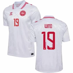 Wind #19 Dänemark Fußballtrikot EM 2024 Auswärtstrikot Herren