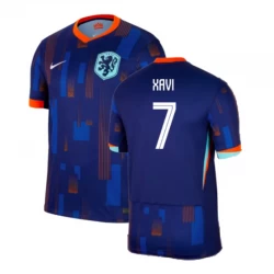 Xavi #7 Niederlande Fußballtrikots EM 2024 Auswärtstrikot Herren