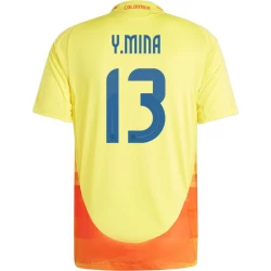 Y. Mina #13 Kolumbien Fußballtrikot Copa America 2024 Heimtrikot Herren