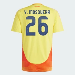 Y. Mosquera #26 Kolumbien Fußballtrikot Copa America 2024 Heimtrikot Herren