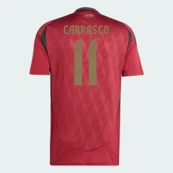 Yannick Carrasco #11 Belgien Fußballtrikot EM 2024 Heimtrikot Herren