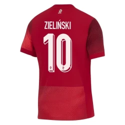 Zielinski #10 Polen Fußballtrikot EM 2024 Auswärtstrikot Herren